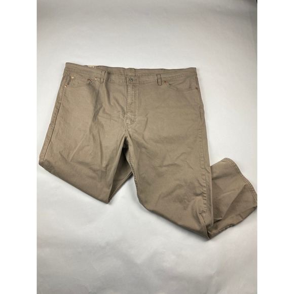 Levi's Other - NWT Levi's 505 Big & Tall Jeans Mens 52x29 Stretch Denim Straight Leg Tan - Mark